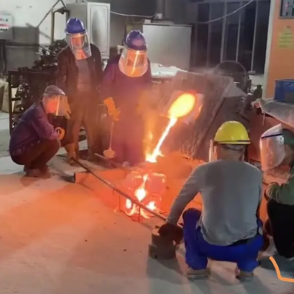 The control of the melting process