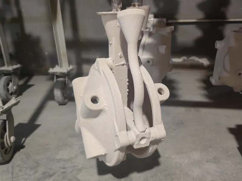 Copper alloy casting8wg5